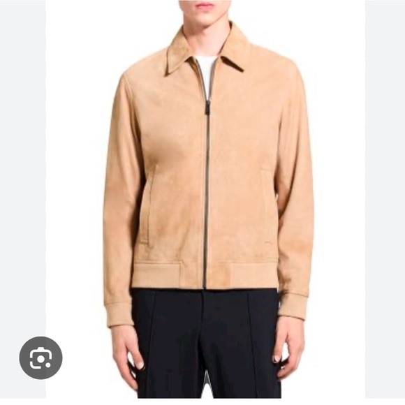 Mens Jackets Theory Wyatt Jacket Men's Wyatt Theory Suede Jacket